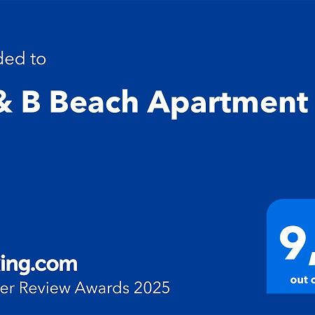 M & B Beach Apartment Valence Extérieur photo